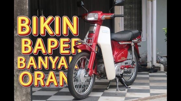 Motor Honda Astrea Miliki Suspensi Depan Dan Belakang Empuk