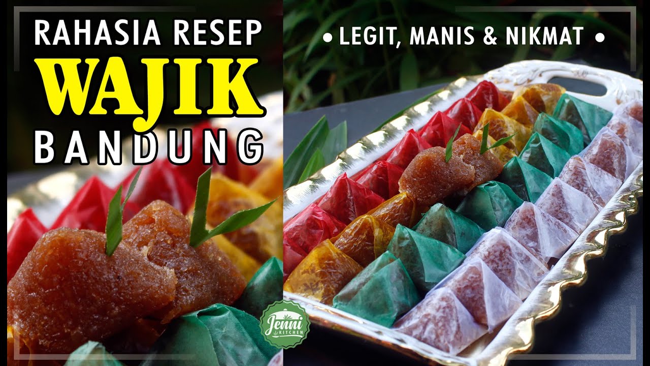 Wajik Bandung Kue Manis Tradisi Yang Khas Dalam Setiap Gigitan