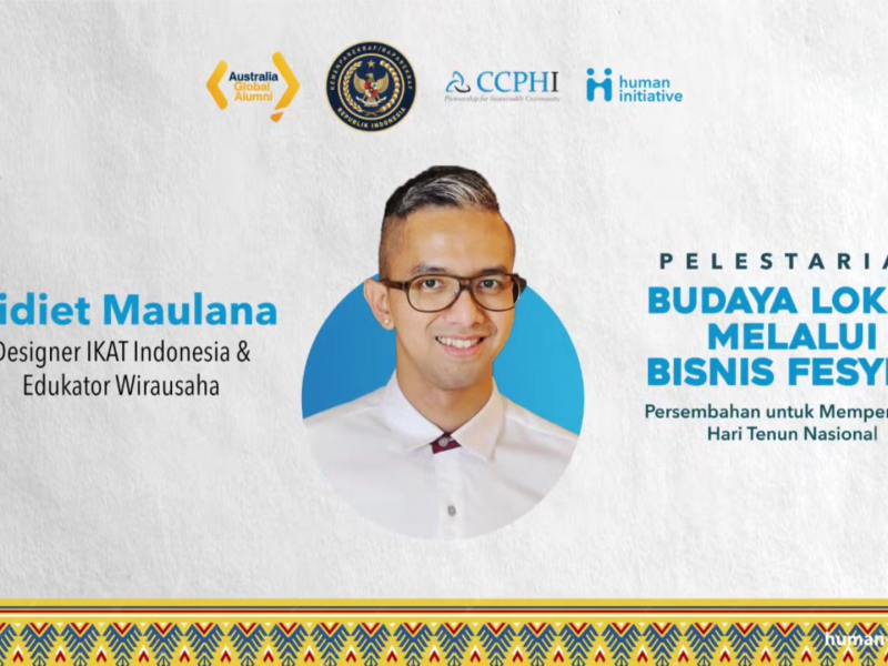 Didiet Maulana Mengangkat Wastra Nusantara Ke Panggung Dunia