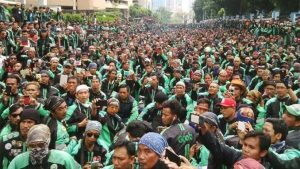 Demo Ojol Nasional: 25.000 Pengemudi Matikan Aplikasi