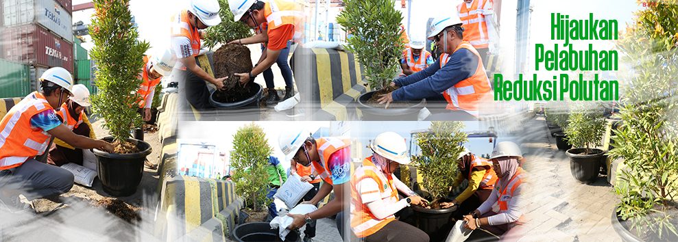 Pelabuhan Hijau Dimulai Dari Sini: Gerakan 100 Pohon BJTI