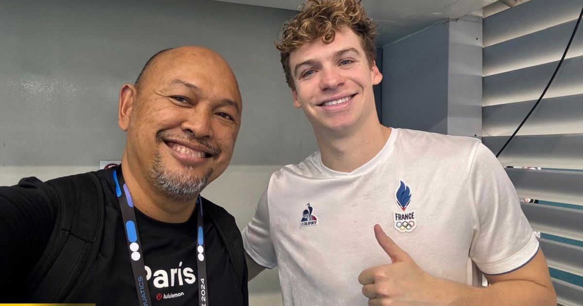 Intip Latihan Perenang Prancis Di GBK Jelang WC 2025