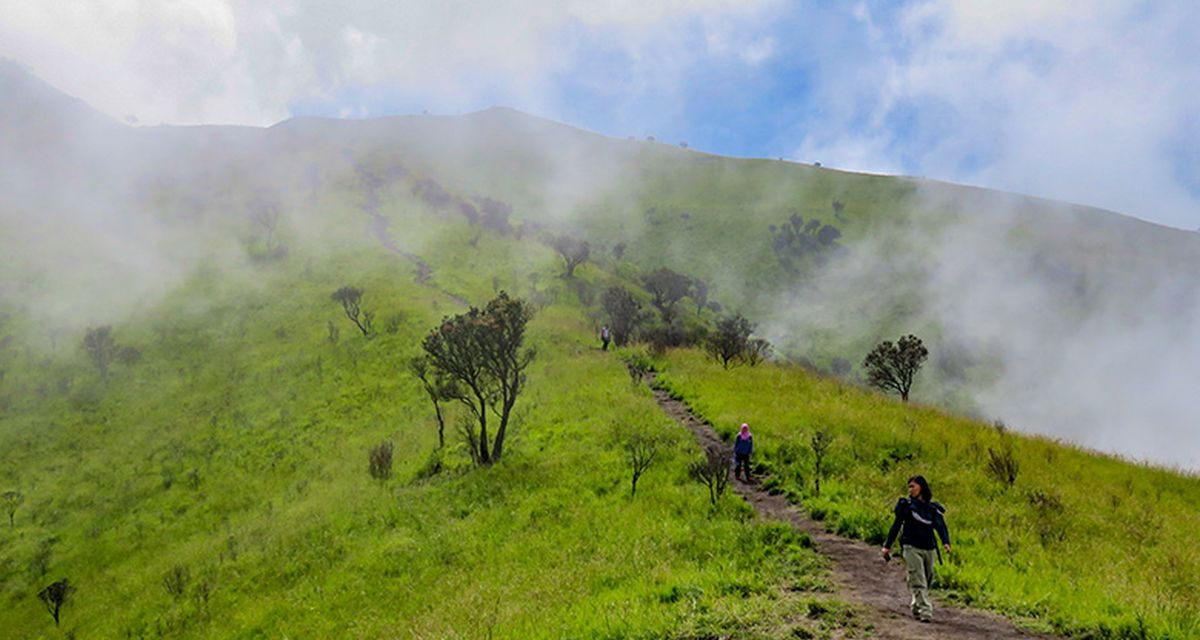 Pendaki Merbabu Tewas Tersambar Petir di Jalur Suwanting