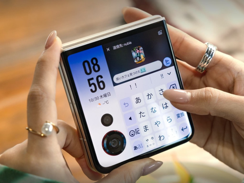 Nubia Flip 3: Ponsel Lipat Dengan Layar Eksternal Jumbo