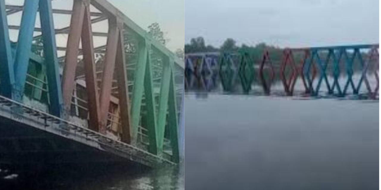 Jembatan Panglima Sampul Ambruk, Akses Terputus