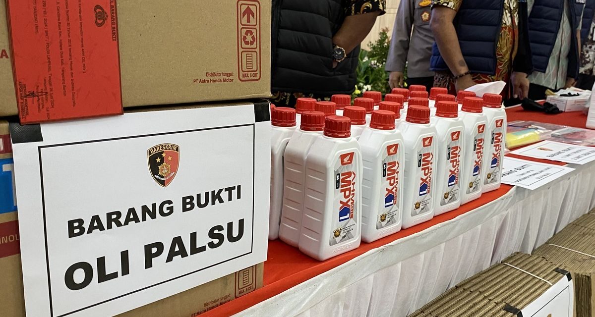 Awas Oli KW! Ini Cara Bedakan Pelumas Asli