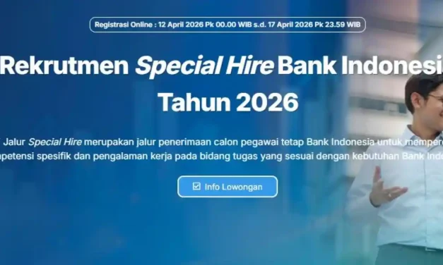 Buruan Cek! Syarat Mutlak Rekrutmen Bank Indonesia