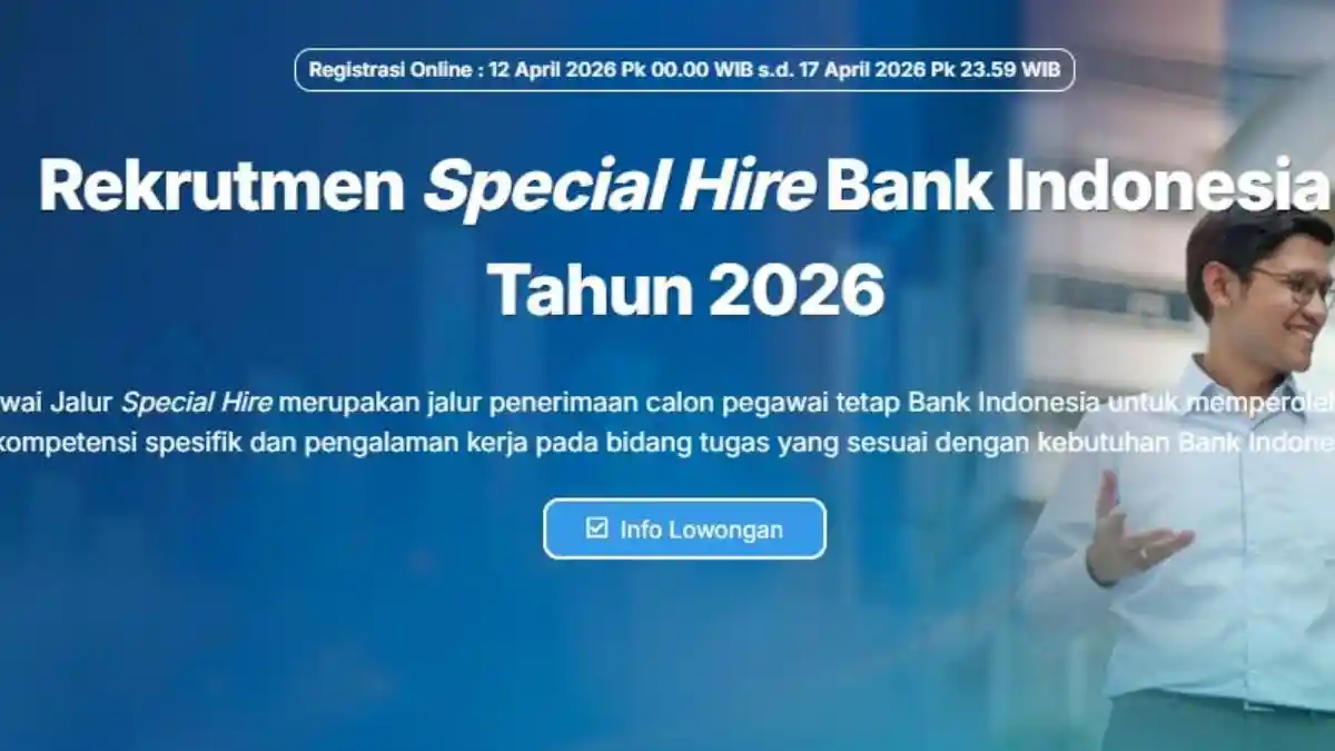 Buruan Cek! Syarat Mutlak Rekrutmen Bank Indonesia