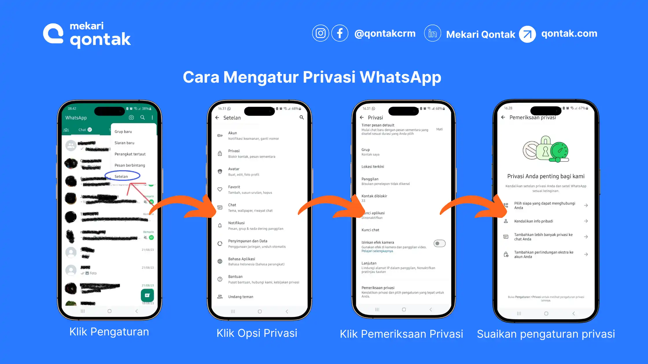 Rahasia Bikin WA Bebas Spam Tanpa Fitur Blokir