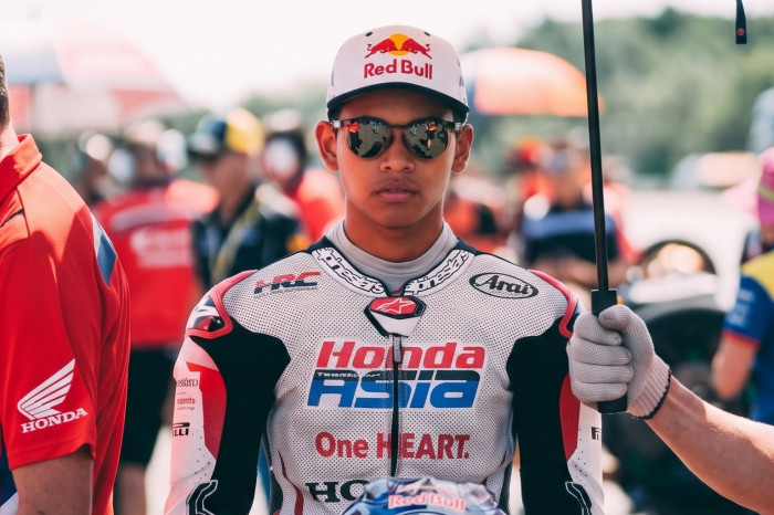 Raja Dirt Bike! Asep Lukman Sukses Meraih Podium Utama